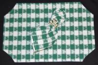 SHAM PLACEMATS 4 PC SET